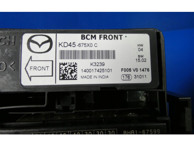   Pojistková skříňka KD47675X0C   Mazda 3 II 2013