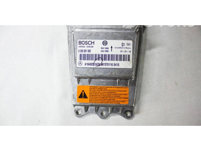 Блок подушек безопасности A1648207426, 0285001992   Mercedes-Benz R W251