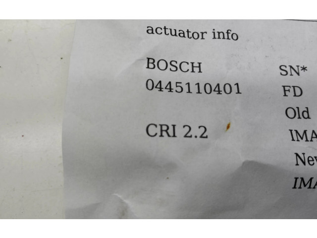 Vstřikovač 0445110401, CRL22   Mini Cooper Countryman R60     