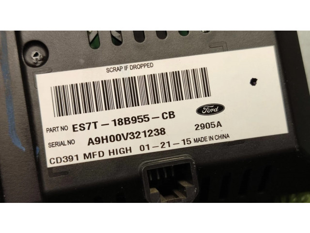 Дисплей    ES7T18B955CB, A9H00V321238   Ford Fusion II