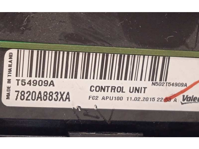 Блок управления климат-контролем 7820A883XA   Mitsubishi Mirage VI G4 Attrage