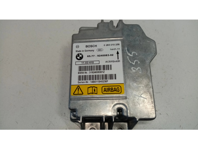 Блок подушек безопасности 65779240083, 65779214813   BMW X1 E84