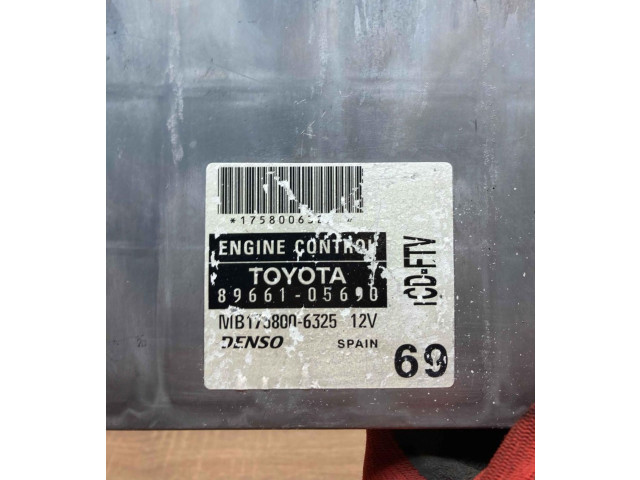 Řídící jednotka 8966105690, MB1758006325   Toyota Avensis T250 2003