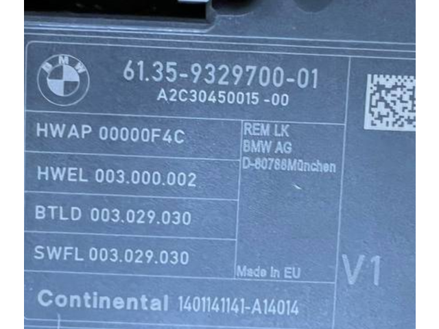   Pojistková skříňka 61359329700, 9329700   BMW 1 F20 F21 2014