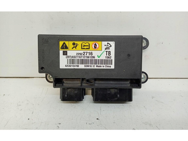 Блок подушек безопасности 22922716   Chevrolet Aveo