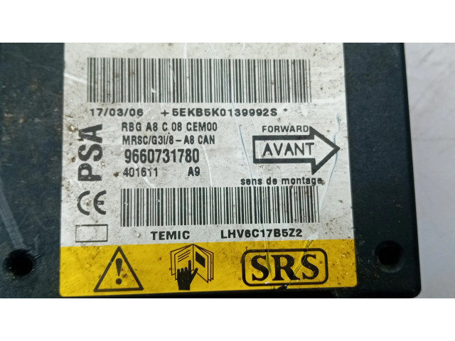 Блок подушек безопасности 9660731780   Citroen C3