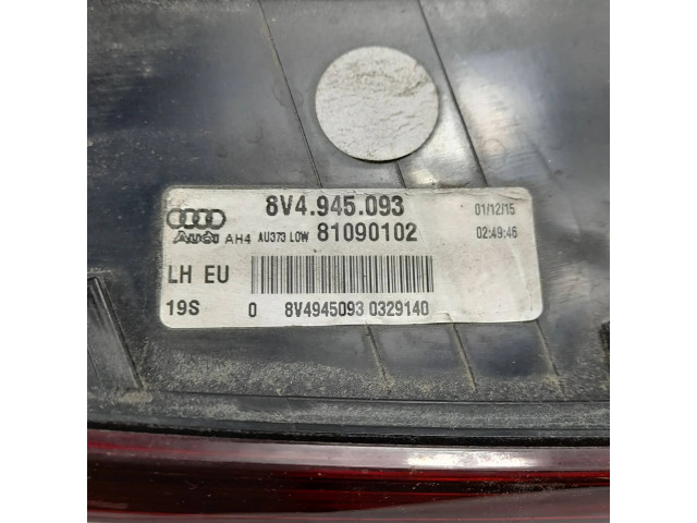 Задний фонарь  8V4945093, 81090102    Audi A3 S3 8V   2013-2019 года