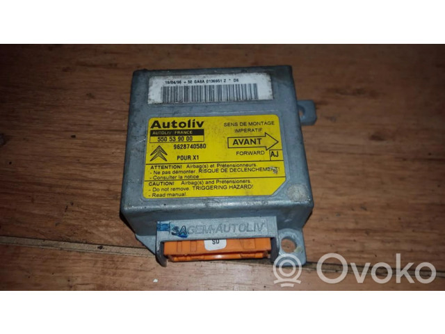 Блок подушек безопасности 9628740580, 550539000   Citroen Xantia