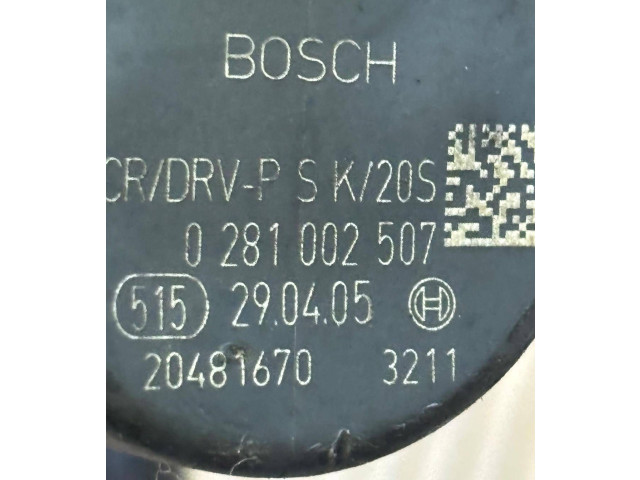 Vstřikovací lišta 0445214057, 55200251   Opel Vectra C    939A2000 937A5000 