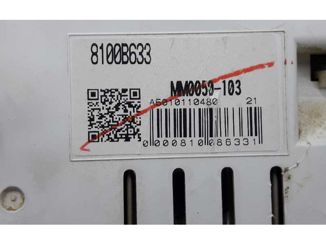 Спидометр (приборный щиток) 8100B633, MM0050103   Mitsubishi  L200  2006 - 2014 года