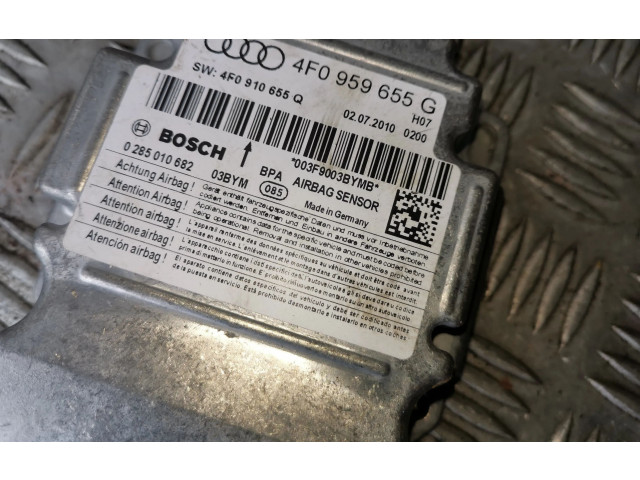 Блок подушек безопасности 4F0959655G, 0285010682   Audi A6 S6 C6 4F
