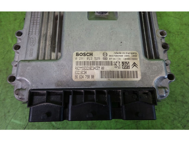 Řídící jednotka 9663475880   Citroen C3 2006