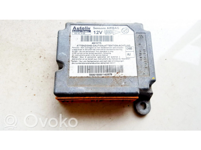 Блок подушек безопасности 550921500, 46819775  C485   Fiat Doblo