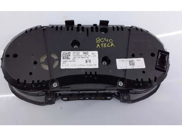 Панель приборов 5F0920740D, A2C53427456AR   Seat Ateca       