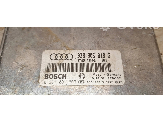 Блок управления двигателя 038906018G, 28SA3301   Audi A6 S6 C5 4B