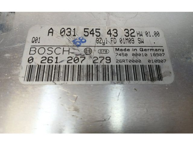 Řídící jednotka A0315454332, 26RT0000   Mercedes-Benz ML W163 2002
