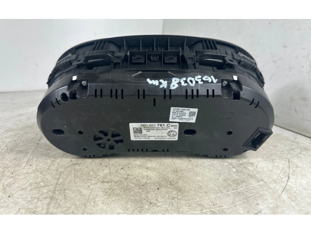 Přístrojová deska  Skoda Octavia Mk3 (5E) 2015 5E0920781C, 30615594  