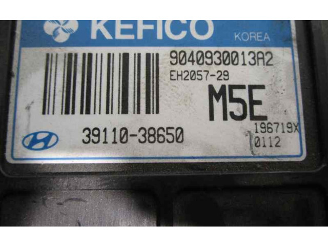 Řídící jednotka 3911038650, 9040930013A2   Hyundai Sonata 1999