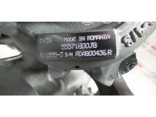 Турбина Нагнетатель Opel Cascada  55571800, 55571800JB   для двигателя A16XHT LVP      