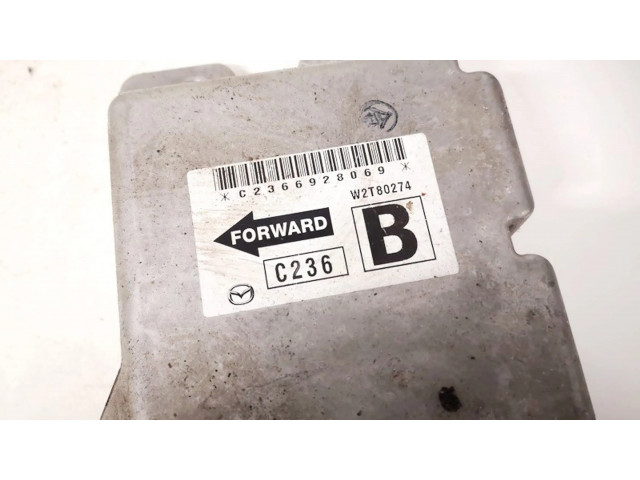 Блок подушек безопасности w2t80274, c236   Mazda 5