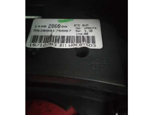 Панель приборов 1496286080   Lancia Phedra       