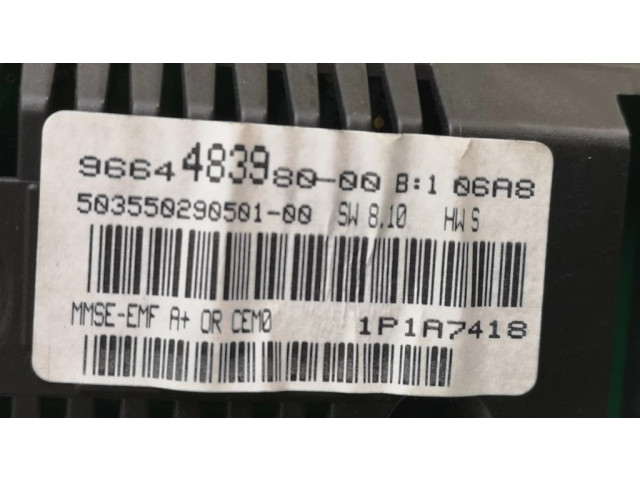 Дисплей    9664483980, 966448398000   Peugeot 308