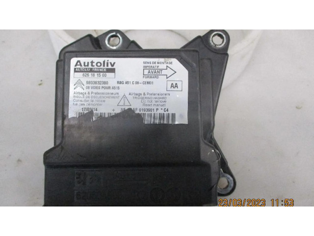 Блок подушек безопасности 9803832380   Citroen C3