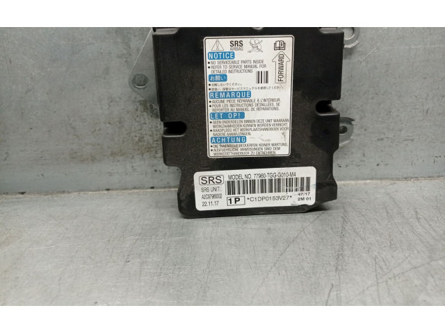 Блок подушек безопасности 77960TGGG010M4, A2C97966002   Honda Civic X
