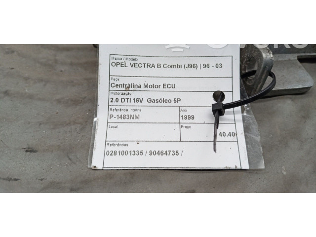 Řídící jednotka 0281001335   Opel Vectra B 1999