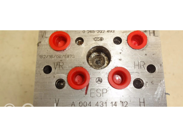 Jednotka ABS 0265202493, A0044311412H   Mrcedes-Benz E W210 2001