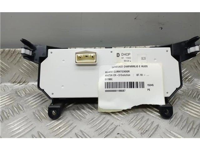 Блок управления климат-контролем 61190C, 61190C8D26   Mazda CX-3