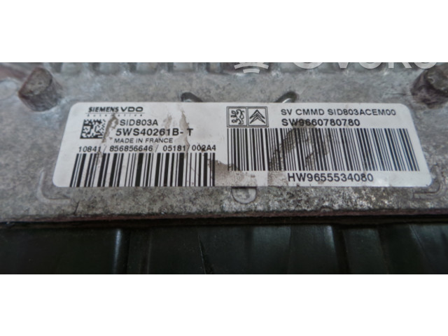 Řídící jednotka 5WS40261B, SID803ACEM00   Peugeot 407 2006