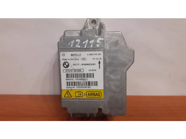 Блок подушек безопасности 9165623, 0285010241   BMW X6 E71