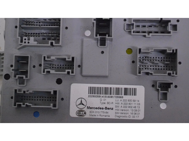 Блок комфорта A2229024813, A2229005914   Mercedes-Benz C W205   