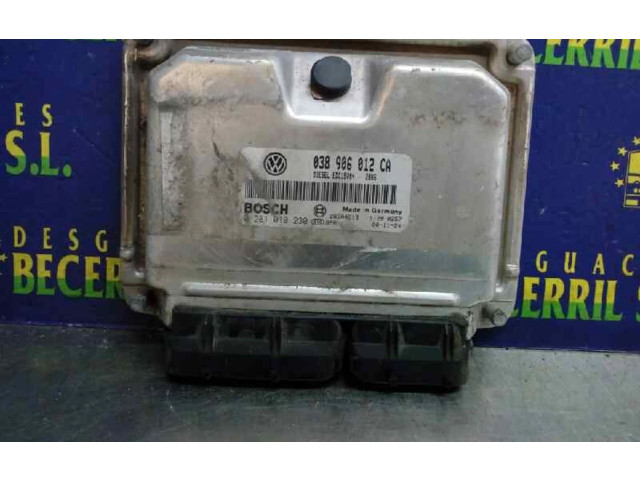 Řídící jednotka 038906012CA, 0281010230   Seat Toledo II (1M) 2001