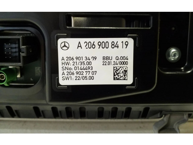 Дисплей    A2069008419, A2069013409   Mercedes-Benz GLC C254