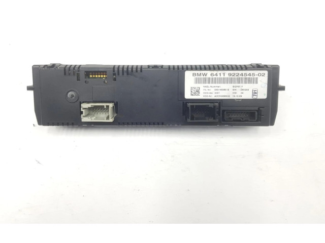 Блок управления климат-контролем 64119224545, 64119292263   BMW 1 E81 E87
