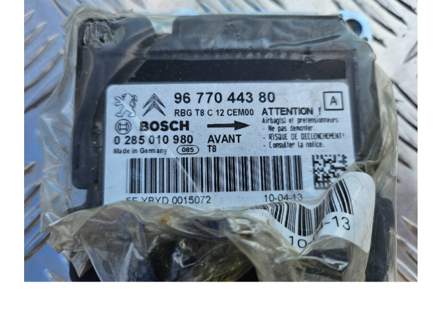 Блок подушек безопасности 9677044380, 0285010980   Peugeot 3008 I