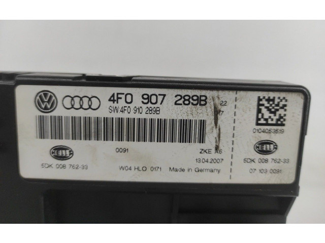 Řídící jednotka 4F0907289B   Audi A6 S6 C6 4F 2007