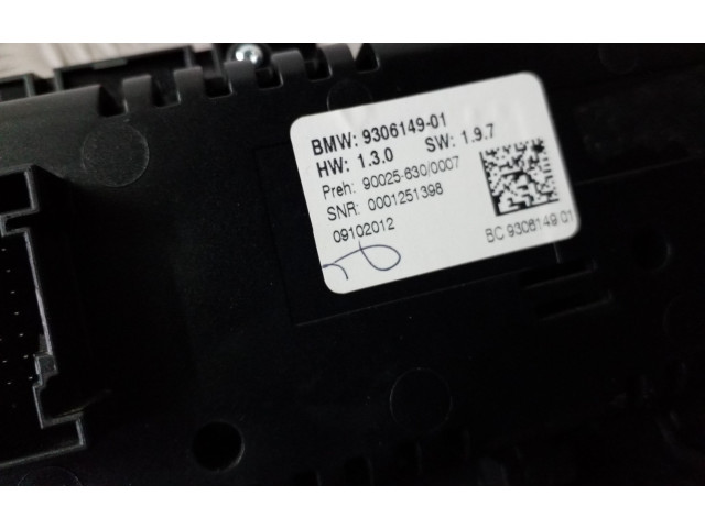 Блок управления климат-контролем 9306149   BMW 5 F10 F11