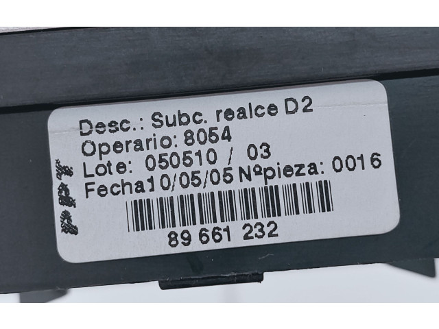 Přístrojová deska  Peugeot 407 2006 89661232, 9658137080  