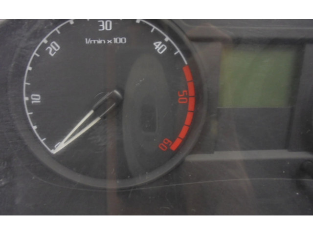 Přístrojová deska  Skoda Fabia Mk2 (5J) 2008 5J0920801C, 5J0920801C  