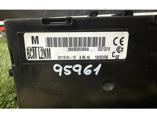 Řídící jednotka 284B29U00A   Nissan Note (E11) 