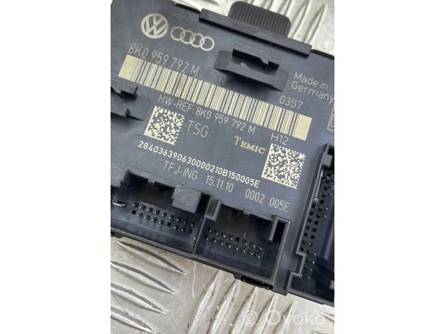 Блок управления дверью 8K0959792M   Audi Q5 SQ5