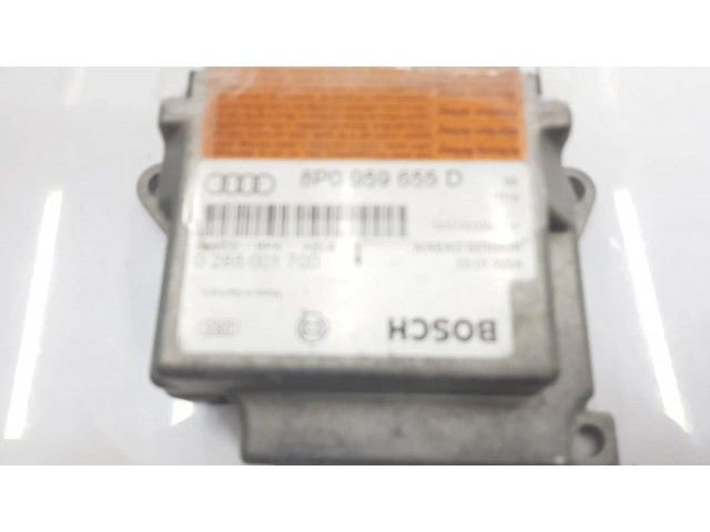 Блок подушек безопасности 8P0959655D, 2222DL   Audi A3 S3 8L