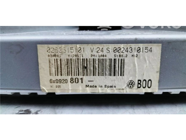 Přístrojová deska  Volkswagen Lupo 2002 0263615101, 0090059  