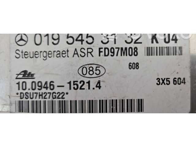 Блок управления АБС 0195453132, DSU7H77G22   Mercedes-Benz CLK A208 C208