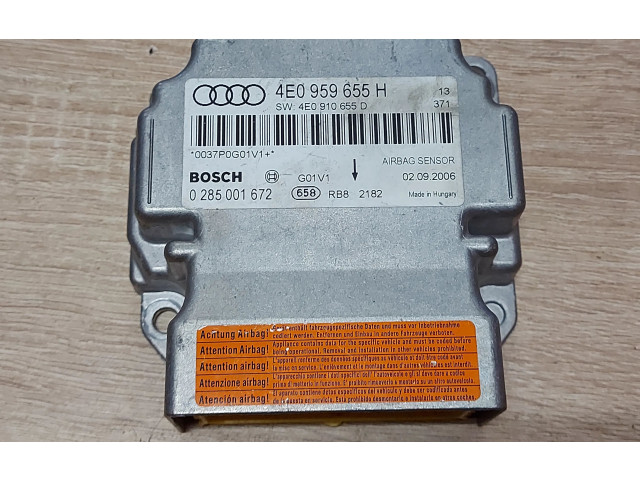 Блок подушек безопасности 4E0959655H   Audi A8 S8 D3 4E