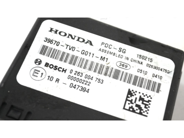 Блок управления парковки    39670TV0G011M1   Honda Civic IX