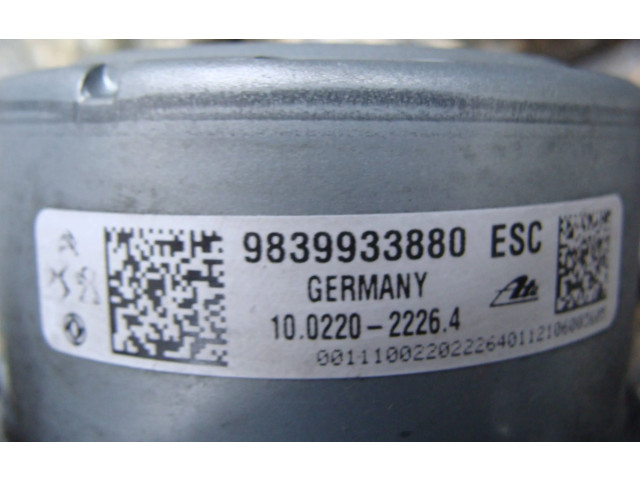 Jednotka ABS 9839933880, 10022022264   Peugeot 2008 II 2020
